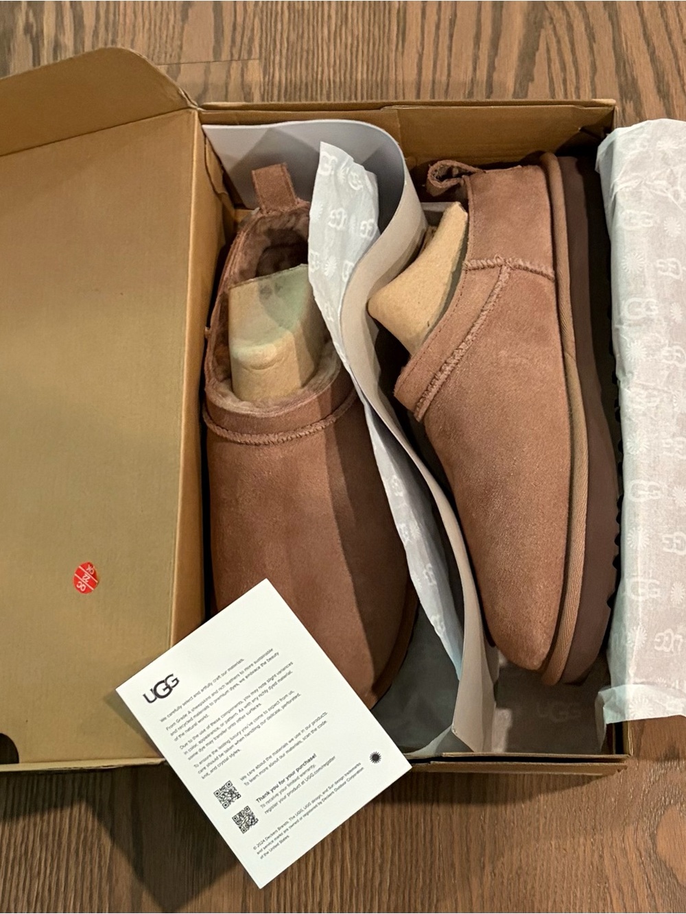 UGG Women's Chestnut Suede Ankle Booties